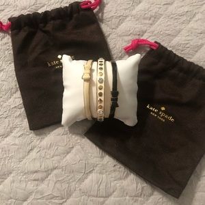 KATE SPADE BANGLES (set of 3!)